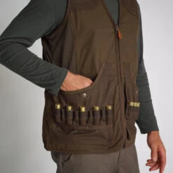 GILET REVERSIBLE PERCUSSION CAMO FLUO / VERT -Plein Air Équipement Magasin gilet reversible percussion camo fluo vert 4