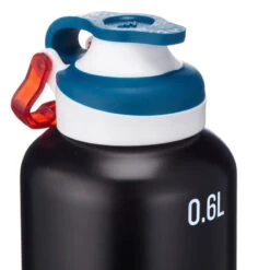 Quechua Gourde Alu 0,6L Avec Bouchon à Ouverture Rapide Pour La Randonnée -Plein Air Équipement Magasin gourde alu 06l avec bouchon a ouverture rapide pour la randonnee 2