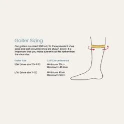 Guêtres De Terrain (set) - Noir -Plein Air Équipement Magasin guetres de terrain set noir 2