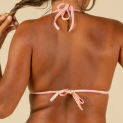 HAUT DE MAILLOT DE BAIN FEMME TRIANGLE COULISSANT AVEC COQUES SALTY -Plein Air Équipement Magasin haut de maillot de bain femme triangle coulissant avec coques salty 4