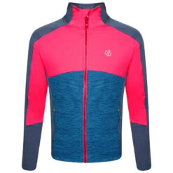 Dare 2b Haut Polaire EXCEPTION Enfant (Denim Sombre / Rose Foncé)