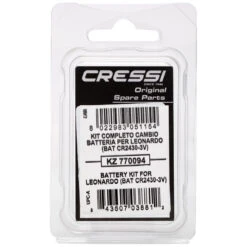 CRESSI Kit Remplacement Pile Pour Ordinateur LEONARDO, GIOTTO, MICHELANGELO, DONATELLO -Plein Air Équipement Magasin kit remplacement pile pour ordinateur leonardo giotto michelangelo donatello 1