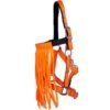 Licol Avec Frontal Anti-Mouches Neon Epplejeck Orange -Plein Air Équipement Magasin licol avec frontal anti mouches neon epplejeck orange