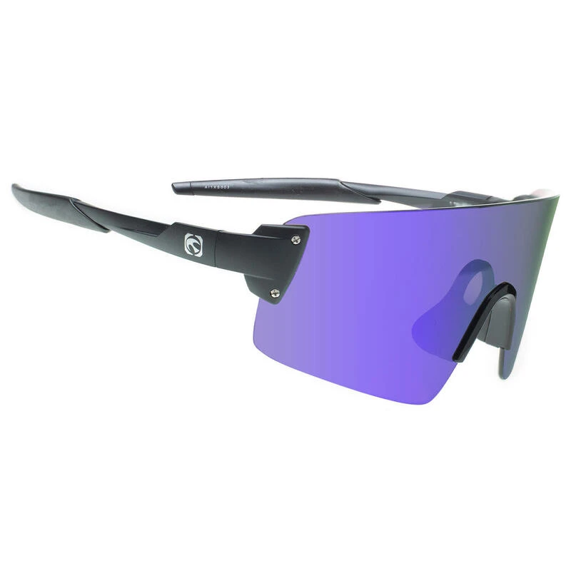 Lunettes De Soleil De Sport AI1 Noir Mat, CX VIOLET - Cat.3 - MUNDAKA 3 Lunettes De Soleil De Sport AI1 Noir Mat, CX VIOLET - Cat.3 - MUNDAKA