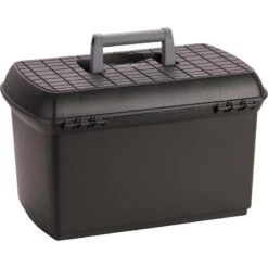 Mallette De Pansage équitation 500 Noir Et Gris 11 Mallette De Pansage équitation 500 Noir Et Gris -Plein Air Équipement Magasin mallette de pansage equitation 500 noir et gris 2