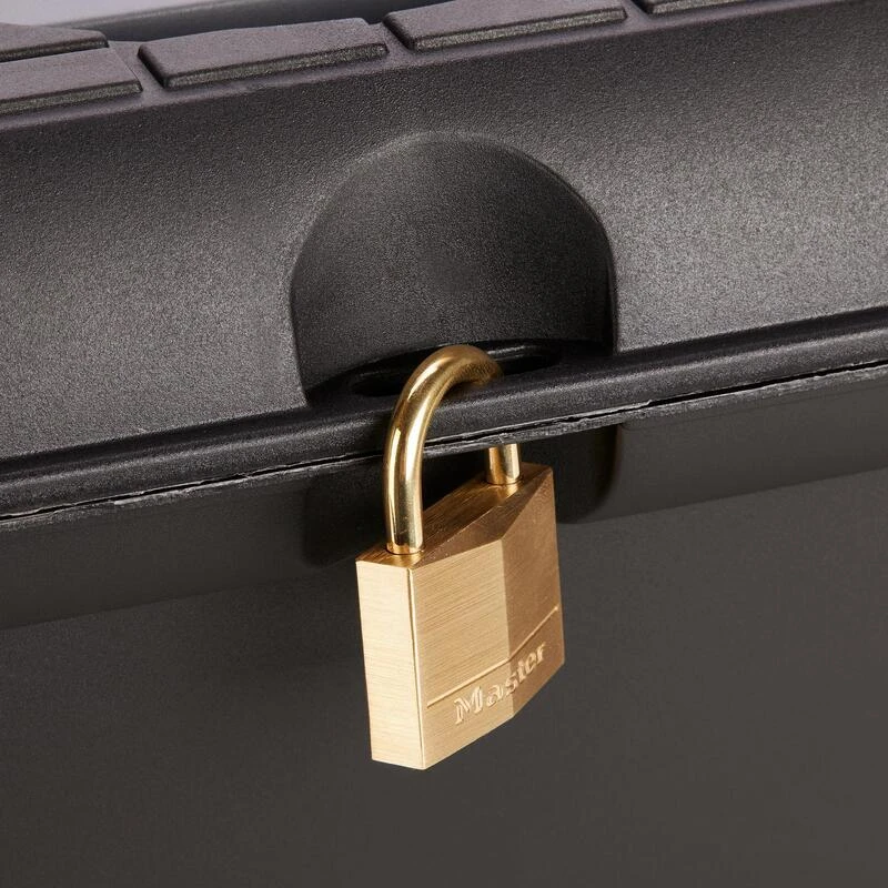 Mallette De Pansage équitation 500 Noir Et Gris 8 Mallette De Pansage équitation 500 Noir Et Gris – Image 6