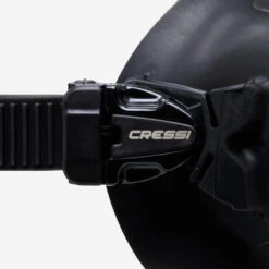 MASQUE DE CHASSE SOUS MARINE ET APNEE ATOM CRESSI NOIR -Plein Air Équipement Magasin masque de chasse sous marine et apnee atom cressi noir 4