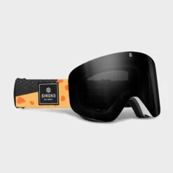 Masque De Ski Enfant Sports D'hiver Enfants GX Kids Ice Lake Noir