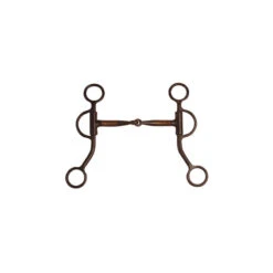 Mors Western Simple Brisure En Fer à Branches Courtes