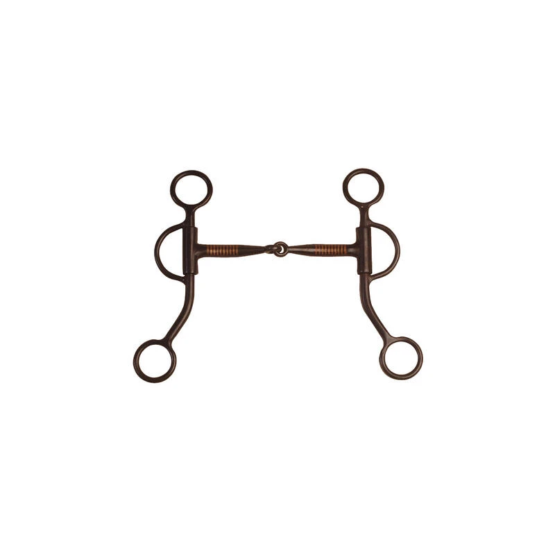 Mors Western Simple Brisure En Fer à Branches Courtes 3 Mors Western Simple Brisure En Fer à Branches Courtes