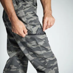 PANTALON LEGER 100 CAMO HALFTONE GRIS -Plein Air Équipement Magasin pantalon leger 100 camo halftone gris 3
