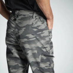 PANTALON LEGER 100 CAMO HALFTONE GRIS -Plein Air Équipement Magasin pantalon leger 100 camo halftone gris 4