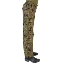 Pantalon Résistant Junior -100 Camouflage Island Vert -Plein Air Équipement Magasin pantalon resistant junior 100 camouflage island vert 4
