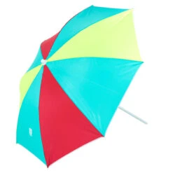 Decathlon PARASOL DE PLAGE PARUV 160 UPF 50+ 2 PLACES - Multi Couleur Rouge Jaune Bleu -Plein Air Équipement Magasin parasol de plage paruv 160 upf 50 2 places multi couleur rouge jaune bleu 3