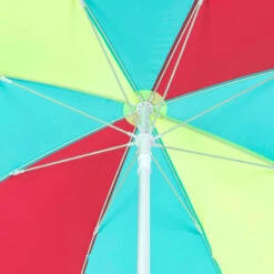 Decathlon PARASOL DE PLAGE PARUV 160 UPF 50+ 2 PLACES - Multi Couleur Rouge Jaune Bleu -Plein Air Équipement Magasin parasol de plage paruv 160 upf 50 2 places multi couleur rouge jaune bleu 4