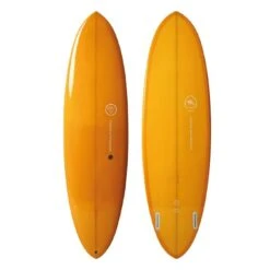 Planche De Surf BEAVER Mid Length Twin Pin Double Layer Orange 6'10"