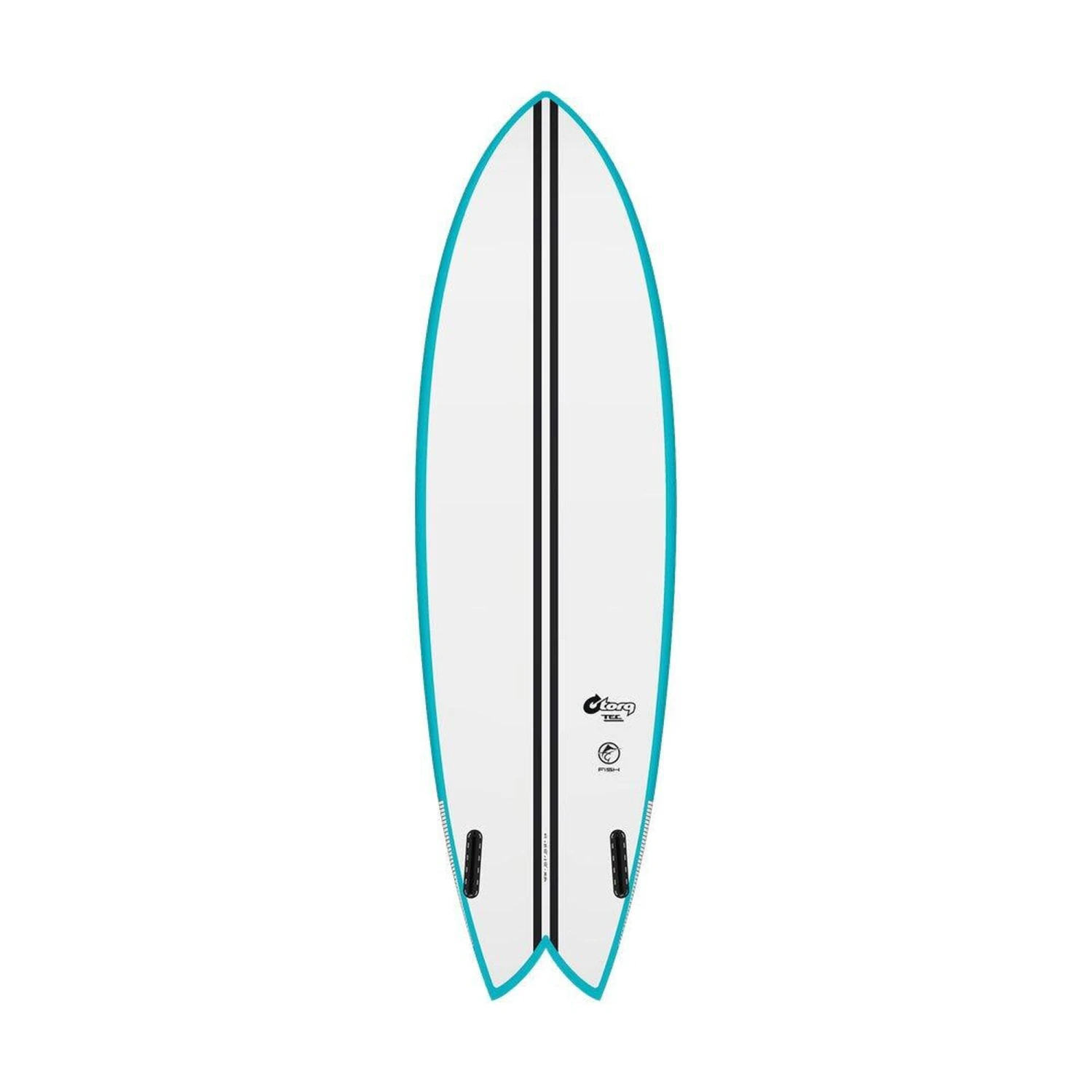 Torq Planche De Surf Fish TEC Teal/White 6'2 4 Torq Planche De Surf Fish TEC Teal/White 6'2 – Image 2