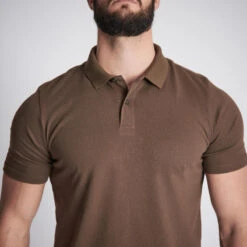POLO 500 MARRON -Plein Air Équipement Magasin polo 500 marron 2