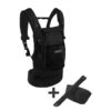 Porte-bébé PhysioCarrier 0m+ Noir Poche Anthracite -Plein Air Équipement Magasin porte bebe physiocarrier 0m noir poche anthracite