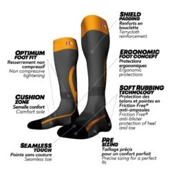 Monnet PRO HUNTING - CHAUSSETTE HAUTE DE CHASSE -Plein Air Équipement Magasin pro hunting chaussette haute de chasse 4