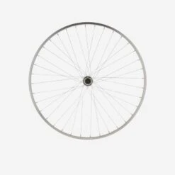 Riverside ROUE VTC 28"/ Arrière/ Simple Paroie/ Roue Libre/ V-Brake/ Vis/ Argent