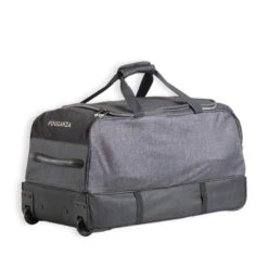 Sac De Transport à Roulettes équitation TROLLEY 80 L Gris Et Lin. -Plein Air Équipement Magasin sac de transport a roulettes equitation trolley 80 l gris et lin 2