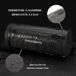 ROCKBROS Sac/Sacoche Vélo Guidon Avant VTT étanche Panier Vélo 2L Étanche Noir -Plein Air Équipement Magasin sacsacoche velo guidon avant vtt etanche panier velo 2l etanche noir 3