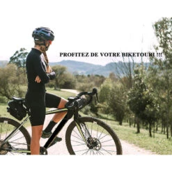 ROCKBROS Sac/Sacoche Vélo Guidon Avant VTT étanche Panier Vélo 2L Étanche Noir -Plein Air Équipement Magasin sacsacoche velo guidon avant vtt etanche panier velo 2l etanche noir 5