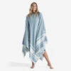 Serviette De Plage Poncho 190 X 190 Cm - Gris Bleu 1 Serviette De Plage Poncho 190 X 190 Cm - Gris Bleu -Plein Air Équipement Magasin serviette de plage poncho 190 x 190 cm gris bleu