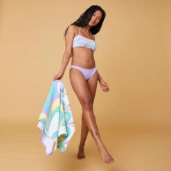 SERVIETTE L PRINT Flowy Parme 145x85 Cm 10 SERVIETTE L PRINT Flowy Parme 145x85 Cm -Plein Air Équipement Magasin serviette l print flowy parme 145x85 cm 2