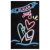 SERVIETTE L PRINT Neon 145x85 Cm -Plein Air Équipement Magasin serviette l print neon 145x85 cm