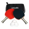 Set De 2 Raquettes De Ping-pong + Sac De Transport -Plein Air Équipement Magasin set de 2 raquettes de ping pong sac de transport