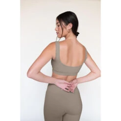 Short Cycliste Gainant Et Sans Coutures Pour Femme - Gris Taupe -Plein Air Équipement Magasin short cycliste gainant et sans coutures pour femme gris taupe 6