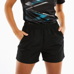 Short De Tennis De Table TTSH500 Unisexe Noir 12 Short De Tennis De Table TTSH500 Unisexe Noir -Plein Air Équipement Magasin short de tennis de table ttsh500 unisexe noir 1