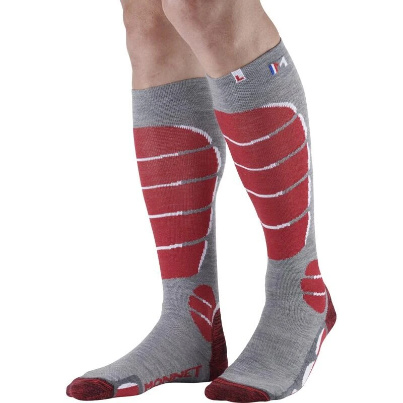 Monnet Ski X-Light. Chaussettes De Ski Extra-fine En Laine Mérinos. 4 Monnet Ski X-Light. Chaussettes De Ski Extra-fine En Laine Mérinos. – Image 2