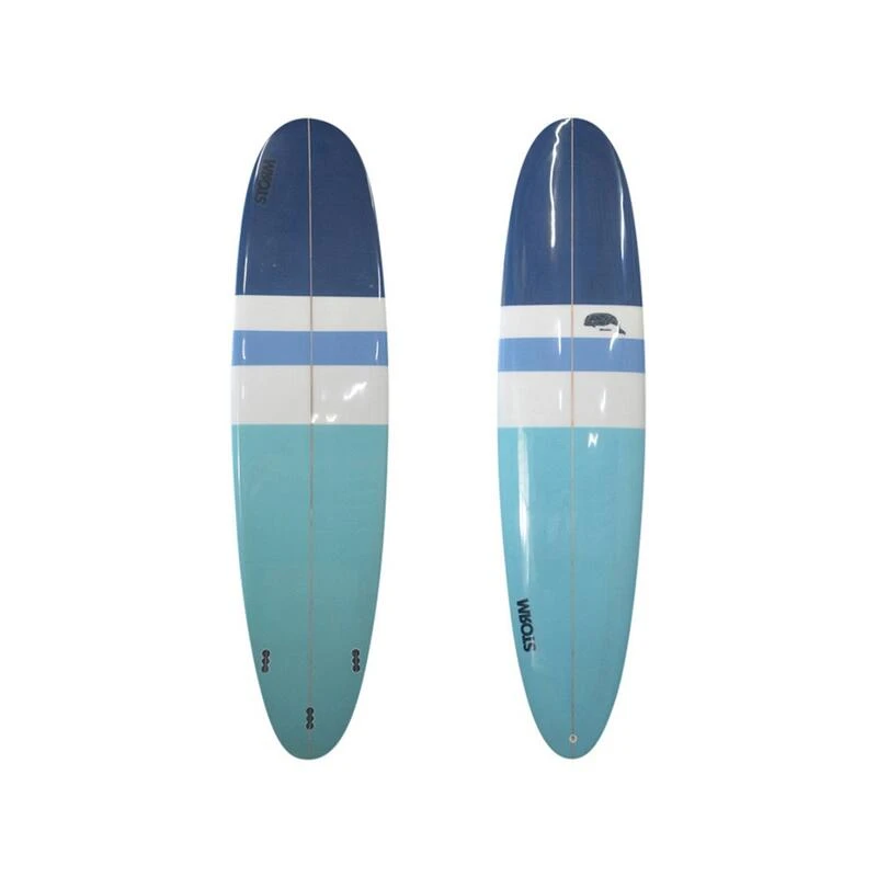 STORM Surfboard - Mini Malibu - 7'2 - Beluga LB4 - Round Tail - Blue 3 STORM Surfboard - Mini Malibu - 7'2 - Beluga LB4 - Round Tail - Blue