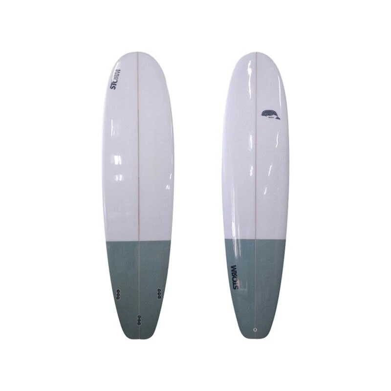 STORM Surfboard - Mini Malibu - 7'6 - Beluga D10 3 STORM Surfboard - Mini Malibu - 7'6 - Beluga D10