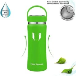 Sparrow Super Bouteille D'eau Wide 0.75l Thermos -Plein Air Équipement Magasin super bouteille deau wide 075l thermos 4