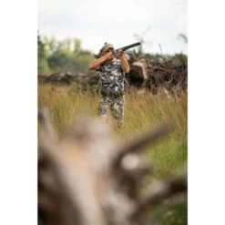 T-shirt Manches Courtes Chasse 100 Camouflage WL V1 Gris -Plein Air Équipement Magasin t shirt manches courtes chasse 100 camouflage wl v1 gris 2