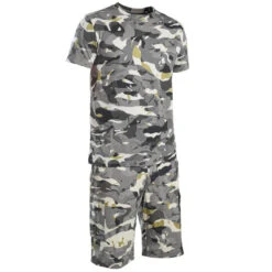 T-shirt Manches Courtes Chasse 100 Camouflage WL V1 Gris -Plein Air Équipement Magasin t shirt manches courtes chasse 100 camouflage wl v1 gris 7
