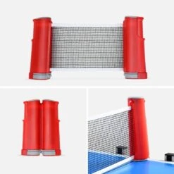 Table De Ping Pong OUTDOOR Bleue, Avec 2 Raquettes Et 3 Balles, Pour Utilisation -Plein Air Équipement Magasin table de ping pong outdoor bleue avec 2 raquettes et 3 balles pour utilisation 4