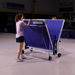 TABLE DE TENNIS TABLE CORNILLEAU 100 INDOOR - BLEU -Plein Air Équipement Magasin table de tennis table cornilleau 100 indoor bleu 6