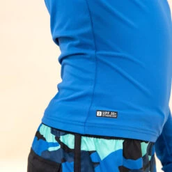 Tee Shirt Anti Uv Enfant Manches Longues Bleu -Plein Air Équipement Magasin tee shirt anti uv enfant manches longues bleu 3