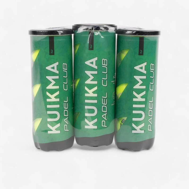 Tripack Balles De Padel Pressurisées - Kuikma Control 3 Tripack Balles De Padel Pressurisées - Kuikma Control