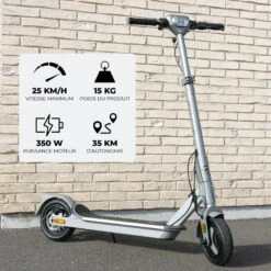 Trottinette électrique 85 Signature - Autonomie 35km - AVEC CLIGNOTANTS -Plein Air Équipement Magasin trottinette electrique 85 signature autonomie 35km avec clignotants 2