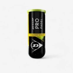 Tube De 3 Balles De Padel Pressurisées- Dunlop Pro