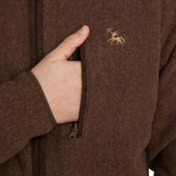 VESTE CHASSE POLAIRE VERNEY CARRON MARRON -Plein Air Équipement Magasin veste chasse polaire verney carron marron 7