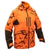 VESTE CHASSE RESISTANTE IMPERMEABLE ORANGE FLUO SUPERTRACK 900 LIGHT -Plein Air Équipement Magasin veste chasse resistante impermeable orange fluo supertrack 900 light