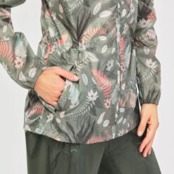 Quechua Veste Coupe Vent Et Déperlante De Randonnée - Raincut Full Zip - Femme -Plein Air Équipement Magasin veste coupe vent et deperlante de randonnee raincut full zip femme 6