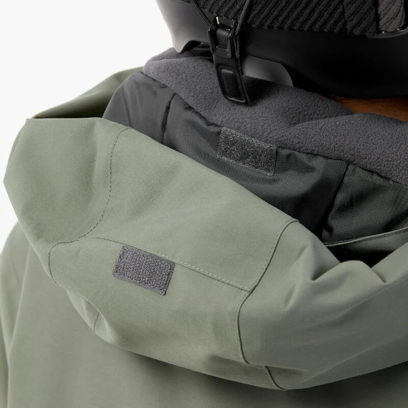 VESTE DE SNOWBOARD GARÇON LONGUE ET TRÈS RÉSISTANTE - SNB 500 - KAKI 7 VESTE DE SNOWBOARD GARÇON LONGUE ET TRÈS RÉSISTANTE - SNB 500 - KAKI – Image 5